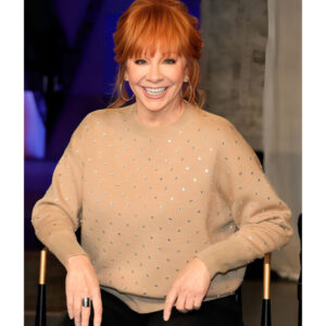 Reba McEntire Beige Sweatshirt​ For Women
