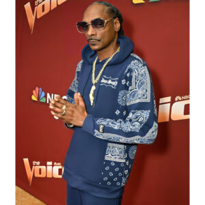 The Voice S26 Snoop Dogg Blue Hoodie​