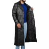 leather trench coat