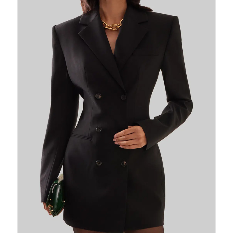 Selena Gomez Double Breasted Blazer For Women