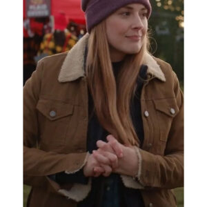 Melinda Monroe Shearling Leather Jacket
