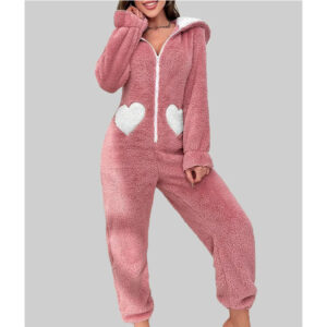 Selena Gomez Pink Bunny Onesie For Women