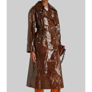 Selena Gomez Trench Coat Only Murders in the Building