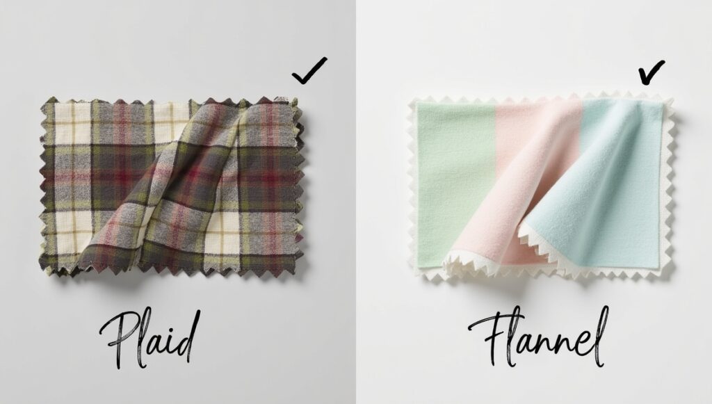Learn the true difference between Plaid and Flannel