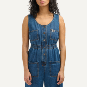 Bad Sisters S2 Eve Hewson Blue Denim Jumpsuit​