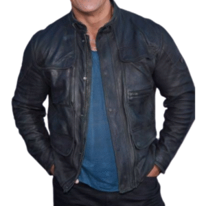 dwayne johnson black jacket​