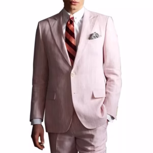 Leonardo DiCaprio Jay Gatsby Pink Suit