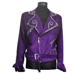purple jacket