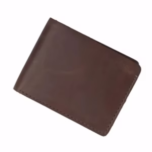brown color wallet