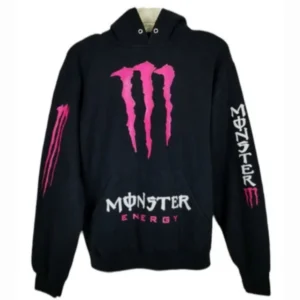 monster logo hoodie