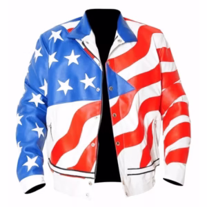 vanilla ice american flag jacket