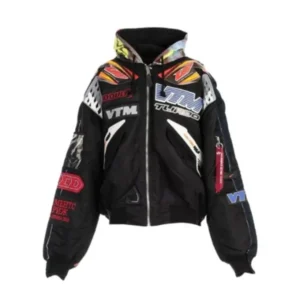 black jacket