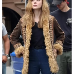 Sylvie Russo Brown Fur Jacket
