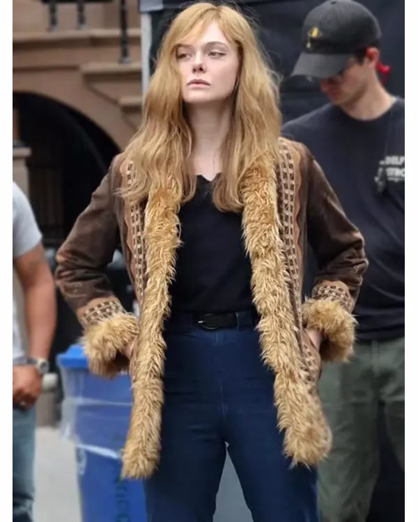 Sylvie Russo Brown Fur Jacket