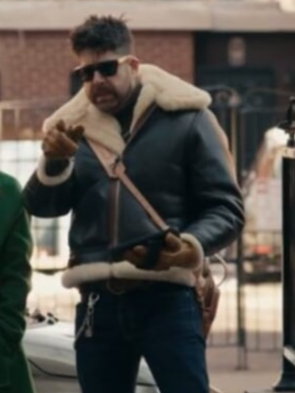 The Equalizer S4 Adam Goldberg Brown Jacket - Image 2