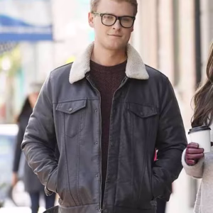 Adrian Spencer Black Leather Jacket