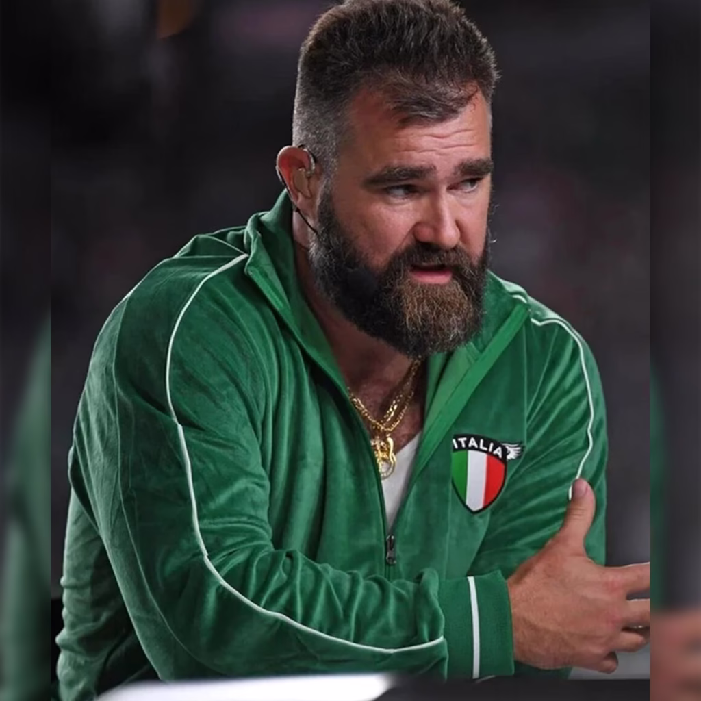 Jason Kelce Italia Velvet Tracksuit