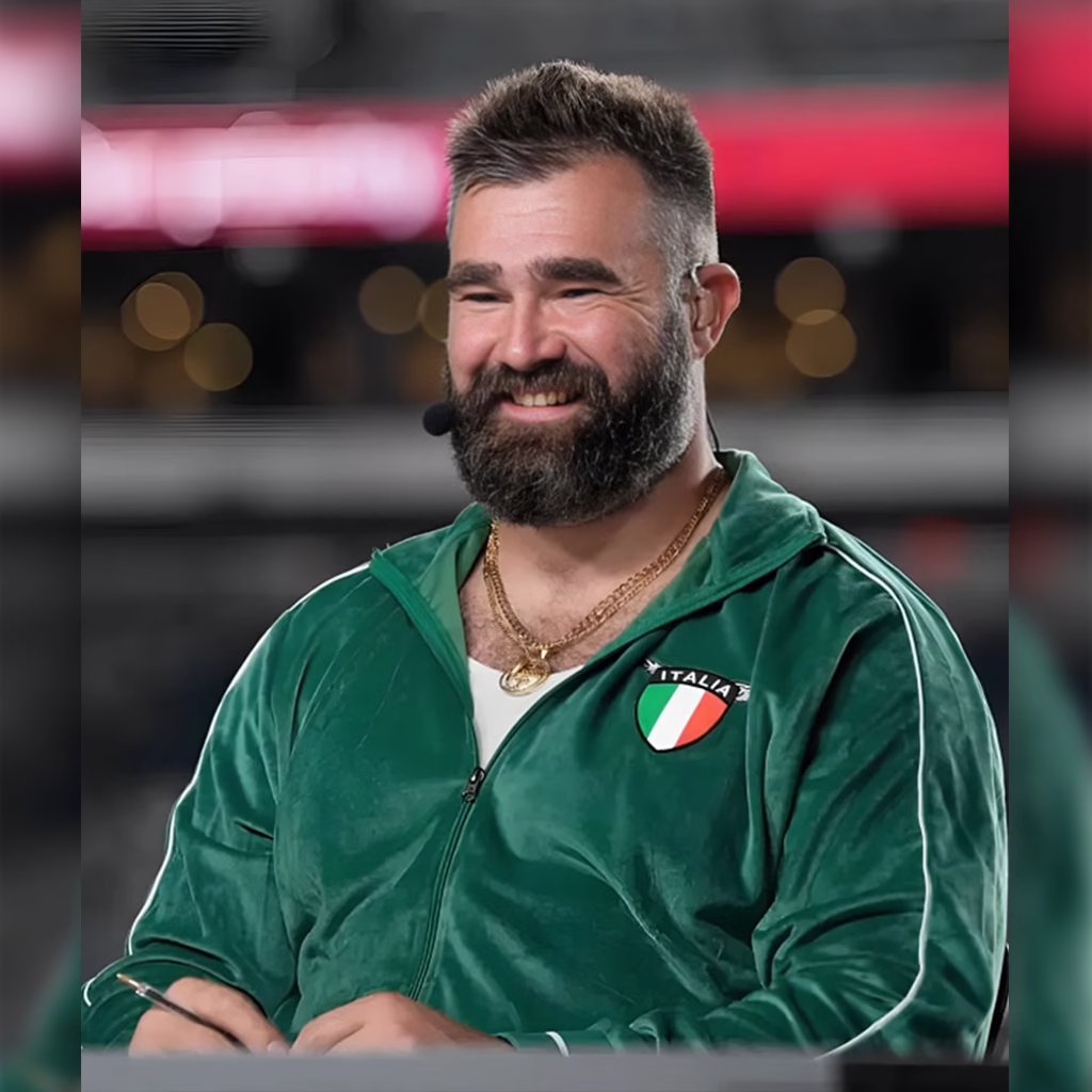 Jason Kelce Italia Velvet Tracksuit - Image 2