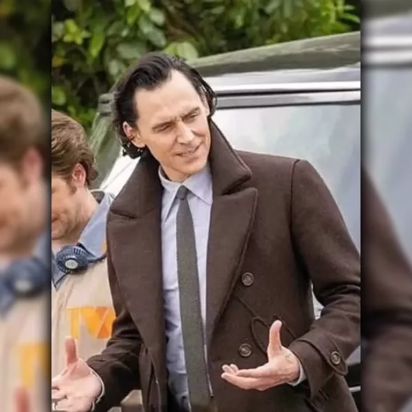 Tom Hiddleston Loki Season 2 Peacoat