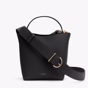Mini Linea Premium Leather Bucket Bag