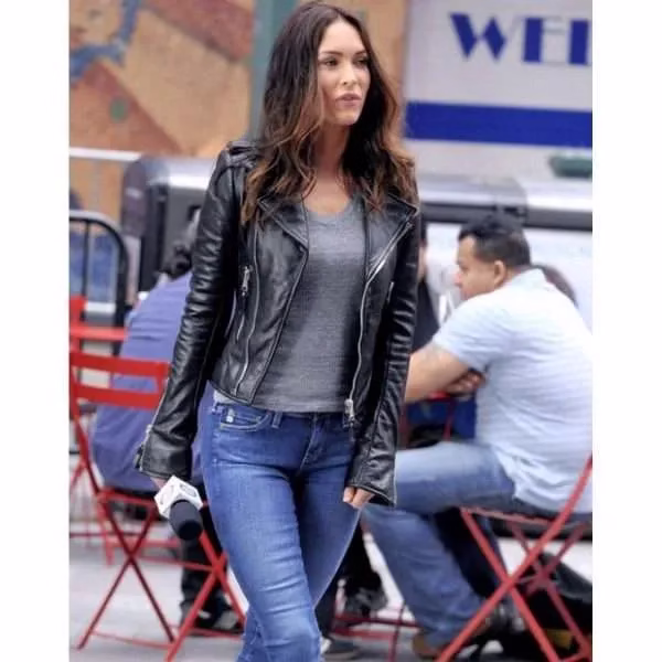 Megan Fox TMNT 2 Black Jacket