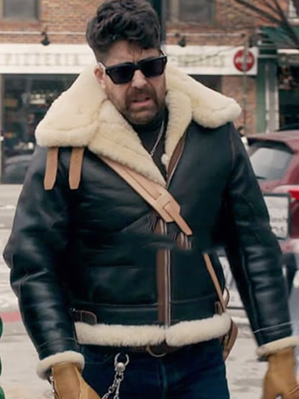 The Equalizer S4 Adam Goldberg Brown Jacket