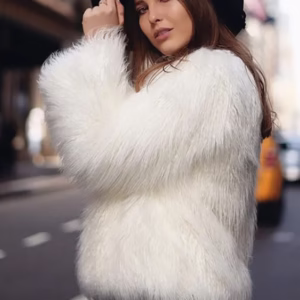 White Fluffy Jacket
