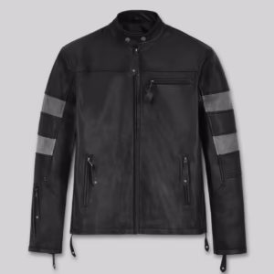 Keanu Reeves Black Leather Jacket