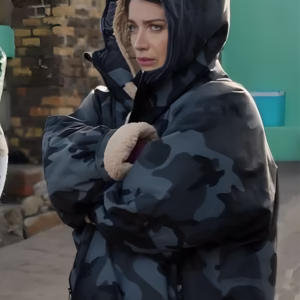 Eve Hewson Bad Sisters Camo Jacket