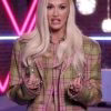 Gwen Stefani Red Plaid Shirt