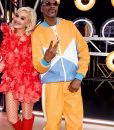 Snoop Dogg Colorblock Leather Tracksuit