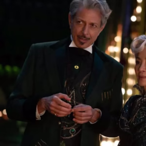 Jeff Goldblum Wicked Green Coat